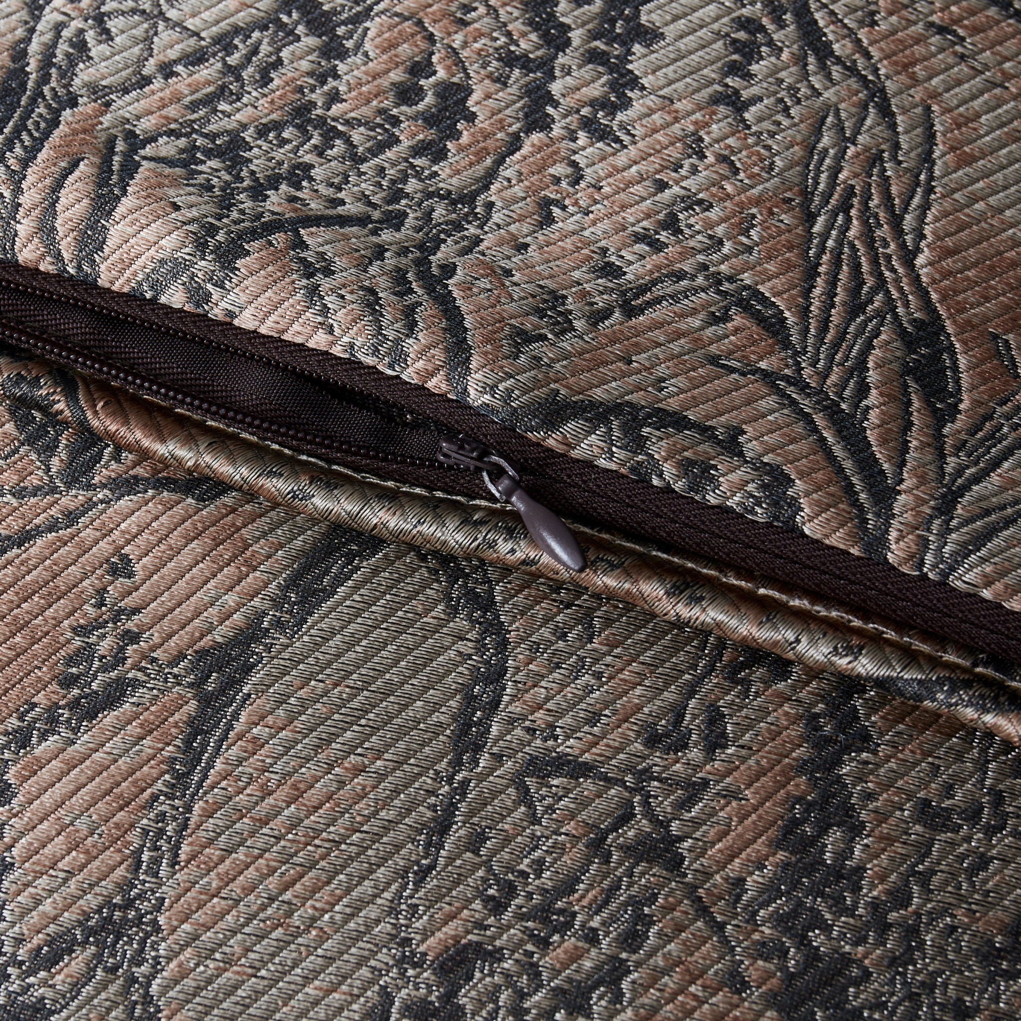 Pastoral Jacquard - Euro Sham - Rose Gold