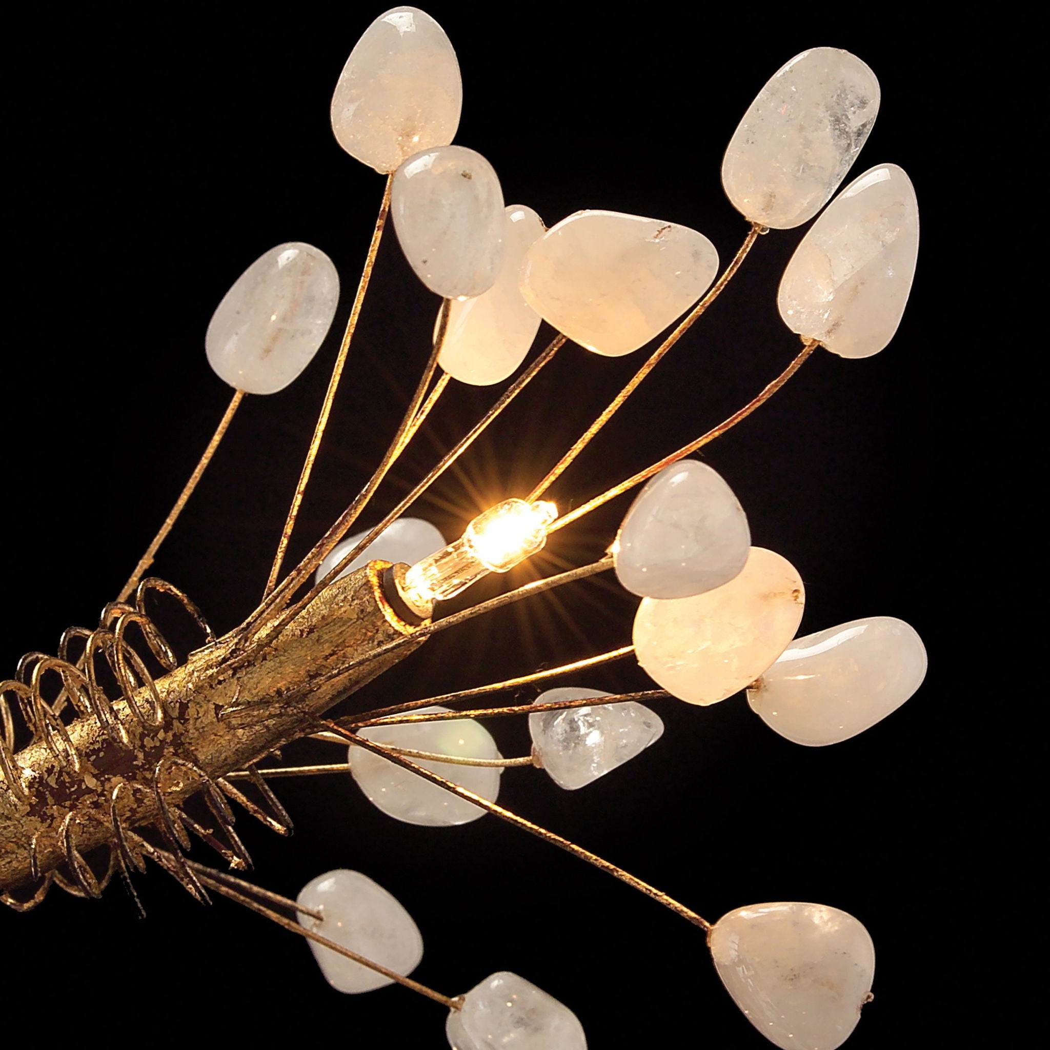Sixteen-Light Halogen Chandelier