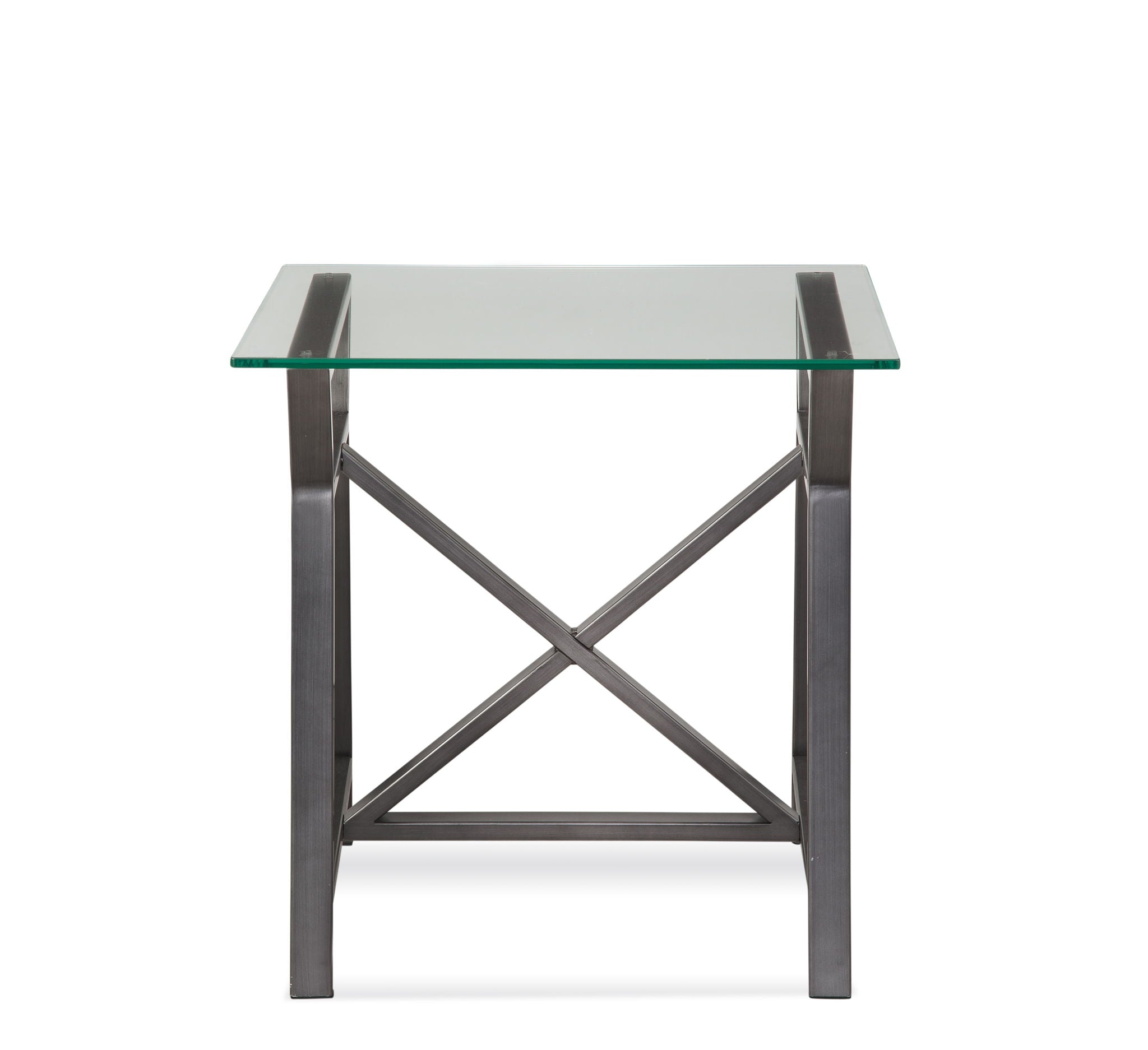 Ross - End Table Base - Gray