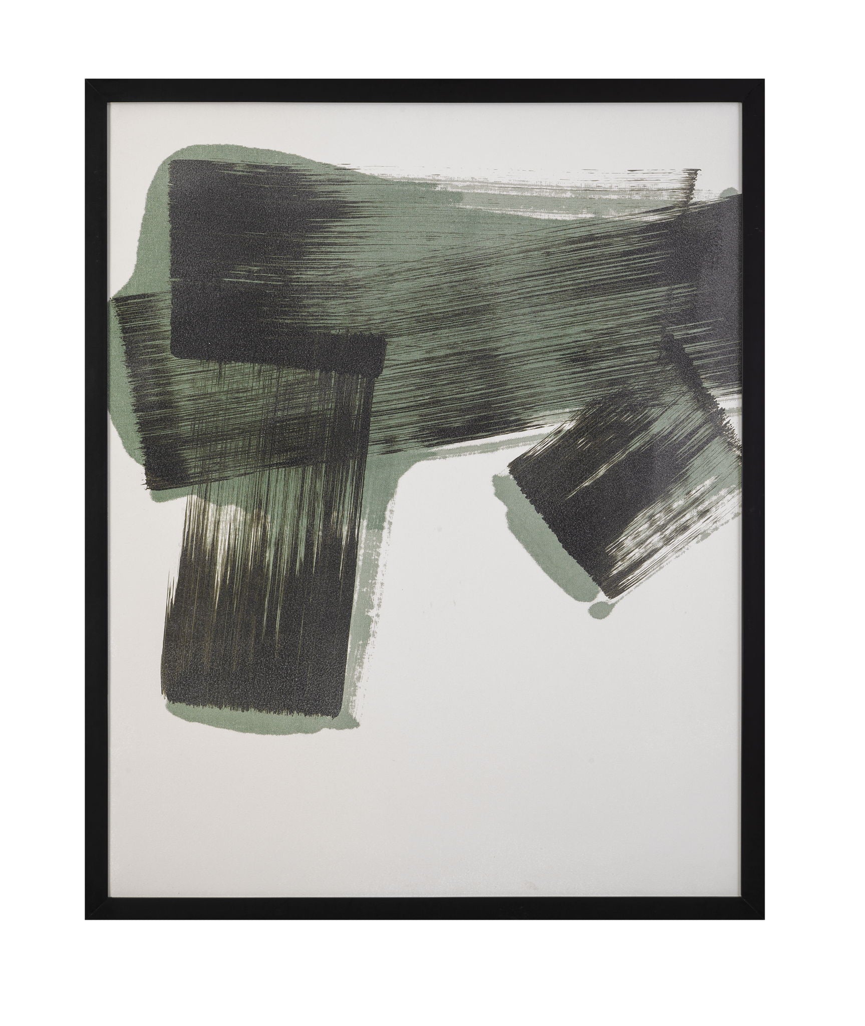 Dynamic Design Framed Print - Black