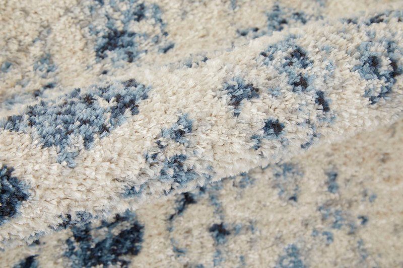 CAMELLIA Collection - 39KGF Ivory/Blue