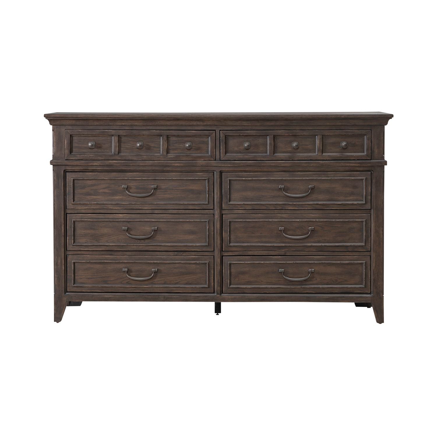 Paradise Valley - 8 Drawer Dresser - Saddle Brown