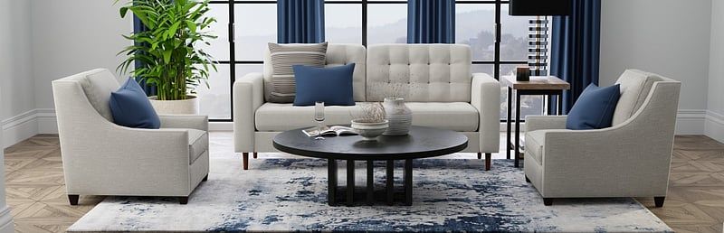 BRYNN Collection - 6299F Blue/Silver