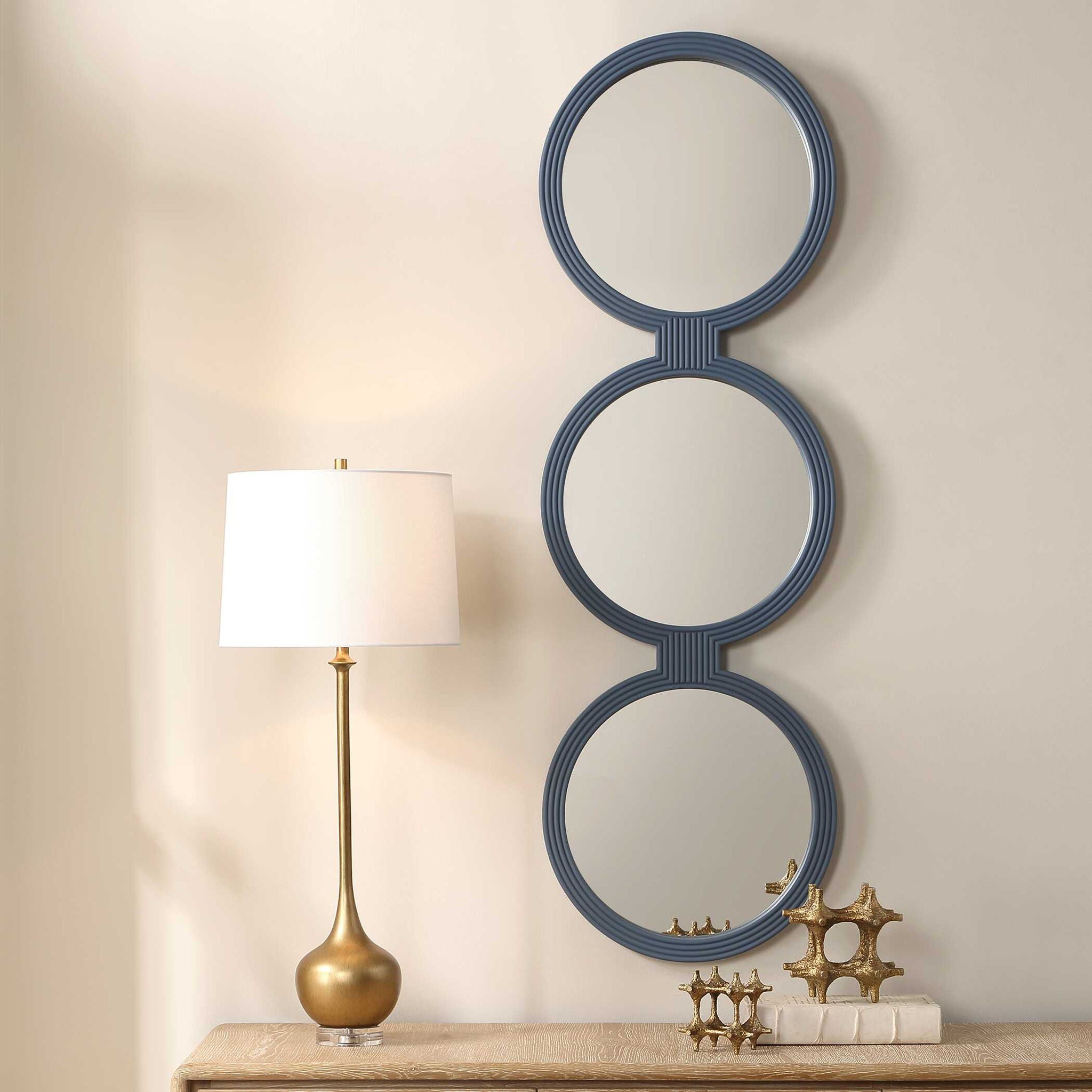 Going In Circles - Mirror - Blue Gray