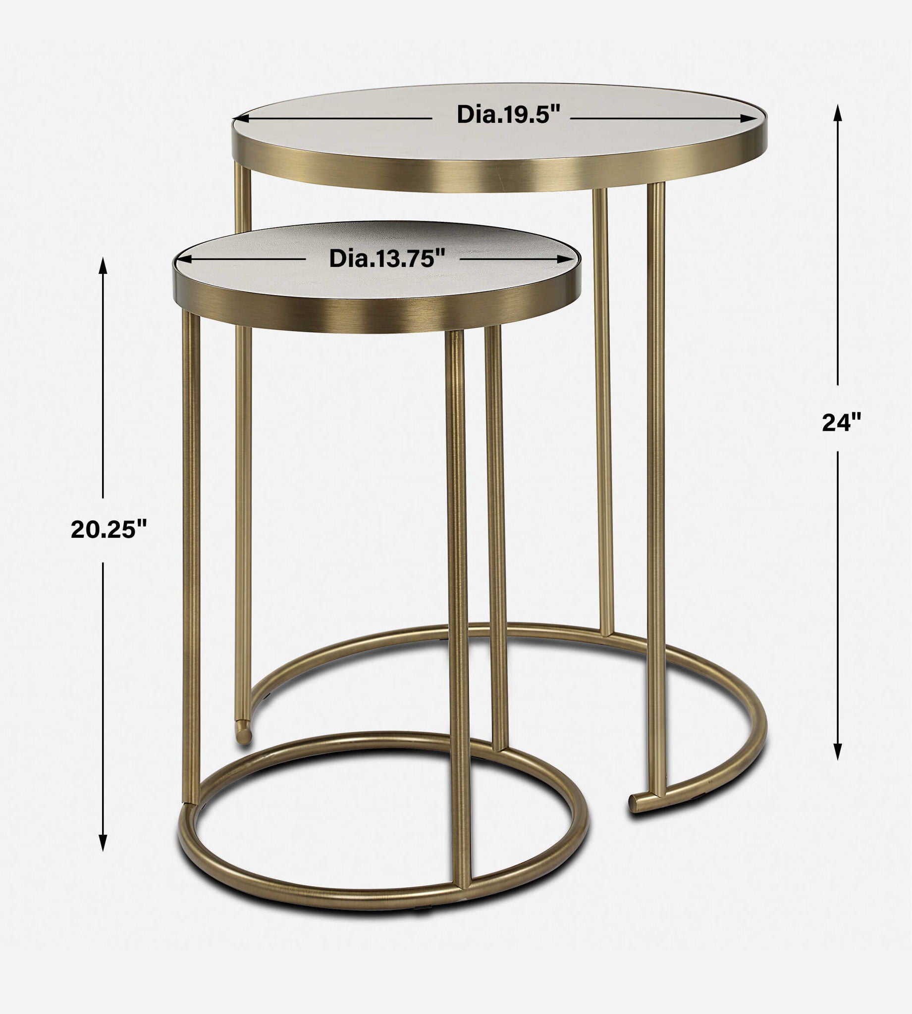 Aragon - Nesting Tables (Set of 2)