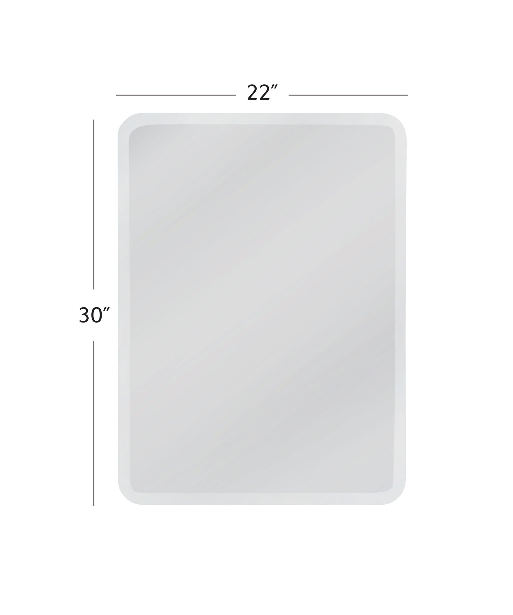 Luzerene - Wall Mirror - Clear