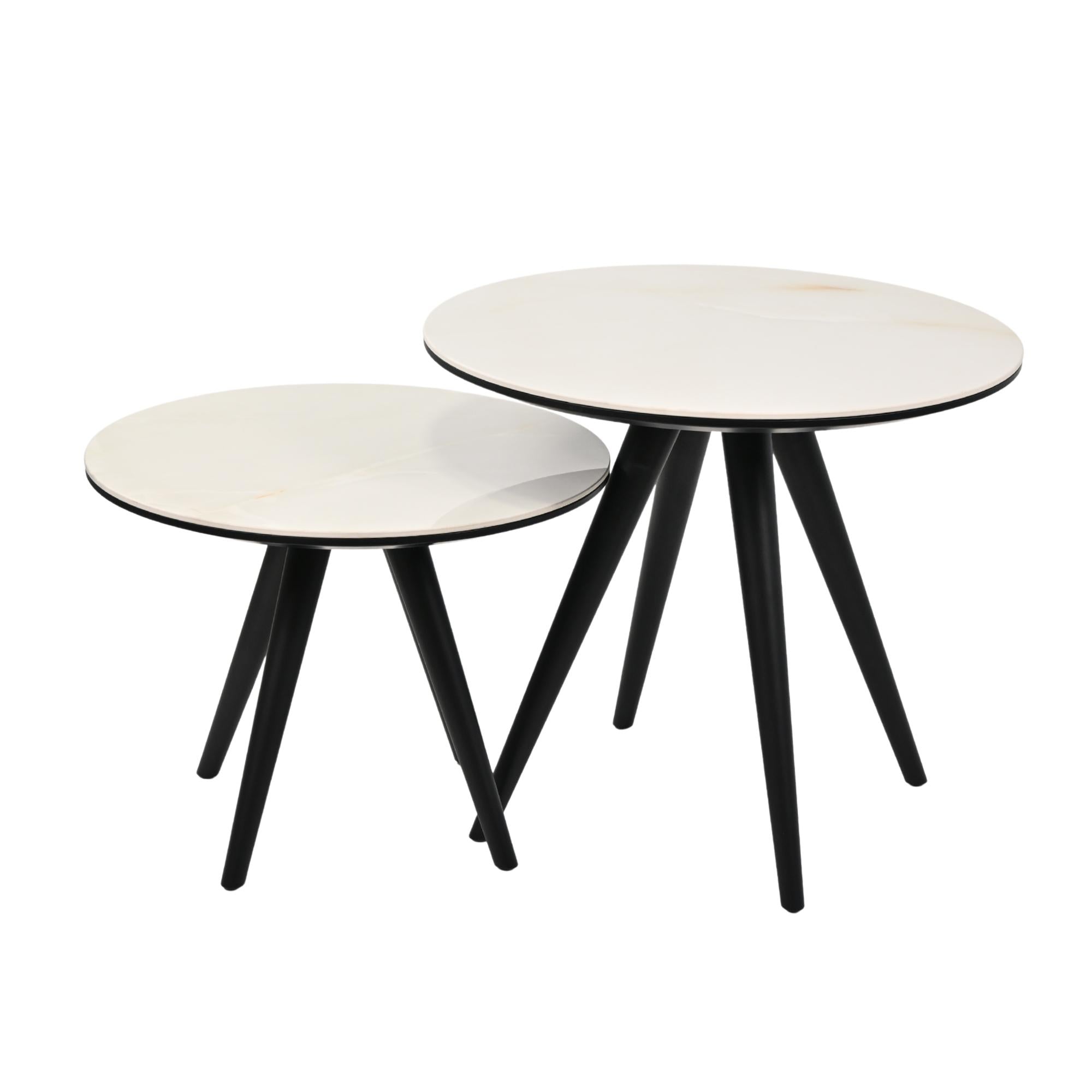 Francesca End Table Large White