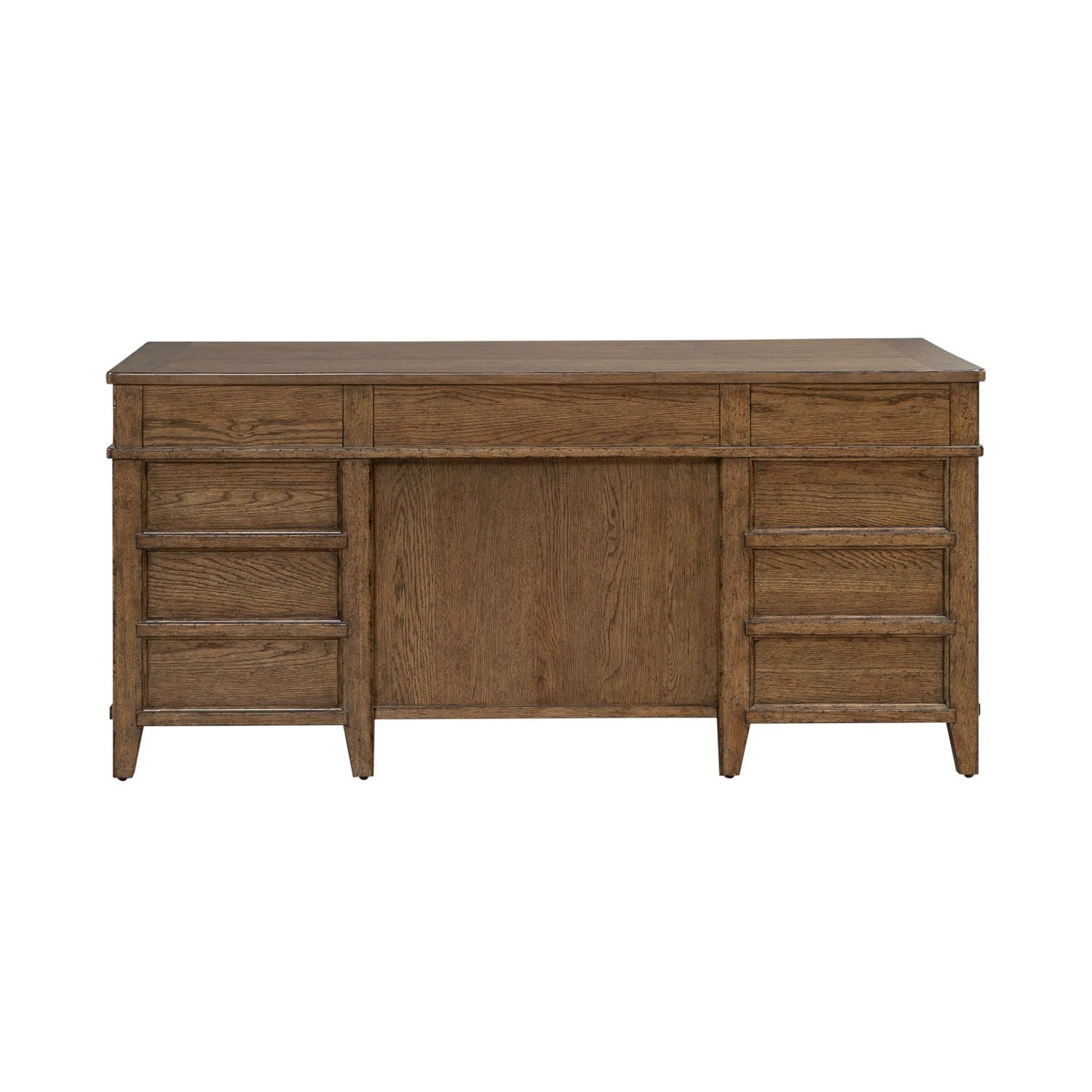 Carolina Park - Jr Executive Desk - Amber Brown