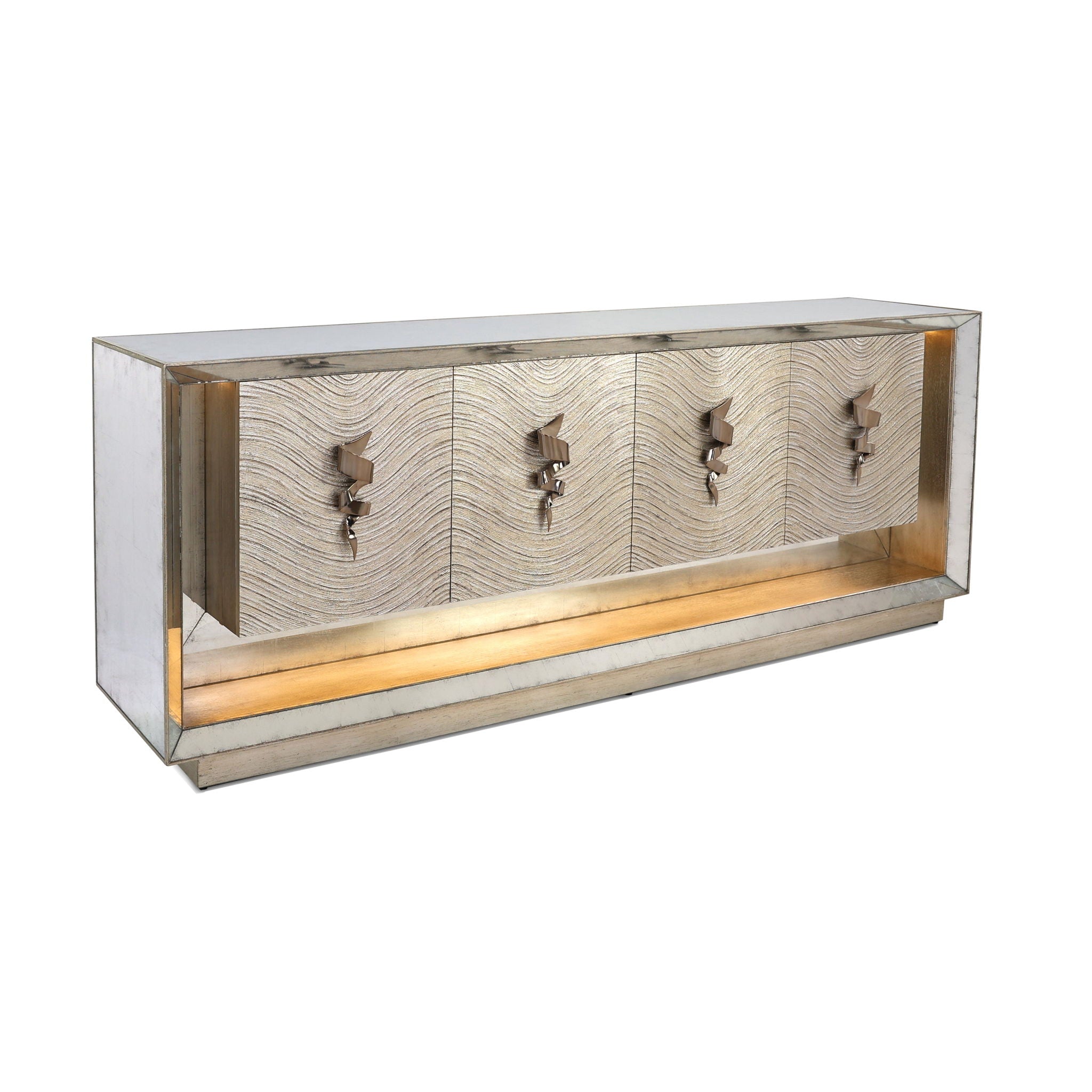 Moon Shadow Four-Door Lighted Sideboard