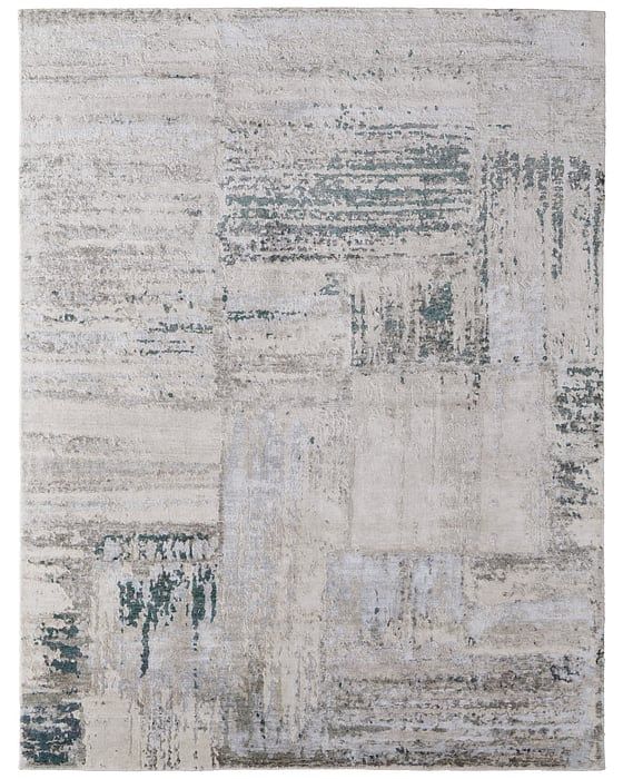 MONTECITO Collection - 69E9F Ivory/Green