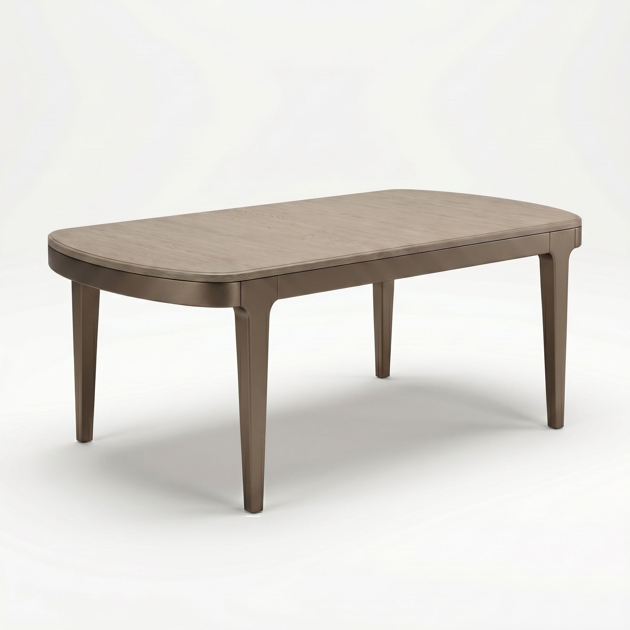 Curve Appeal - Dining Table - Brown