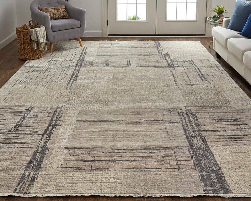 LOMBARDY Collection - C6019 Gray/Ivory