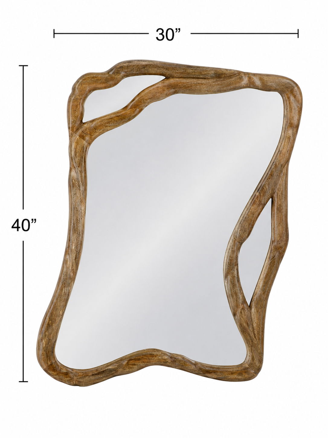 Kaia - Wall Mirror - Natural