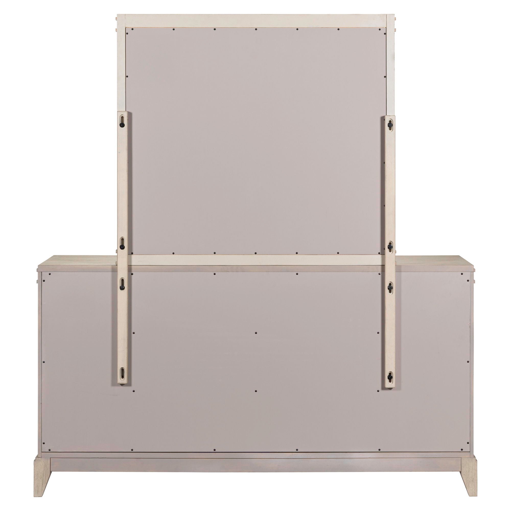 New Haven - Dresser & Mirror - Sanctuary White