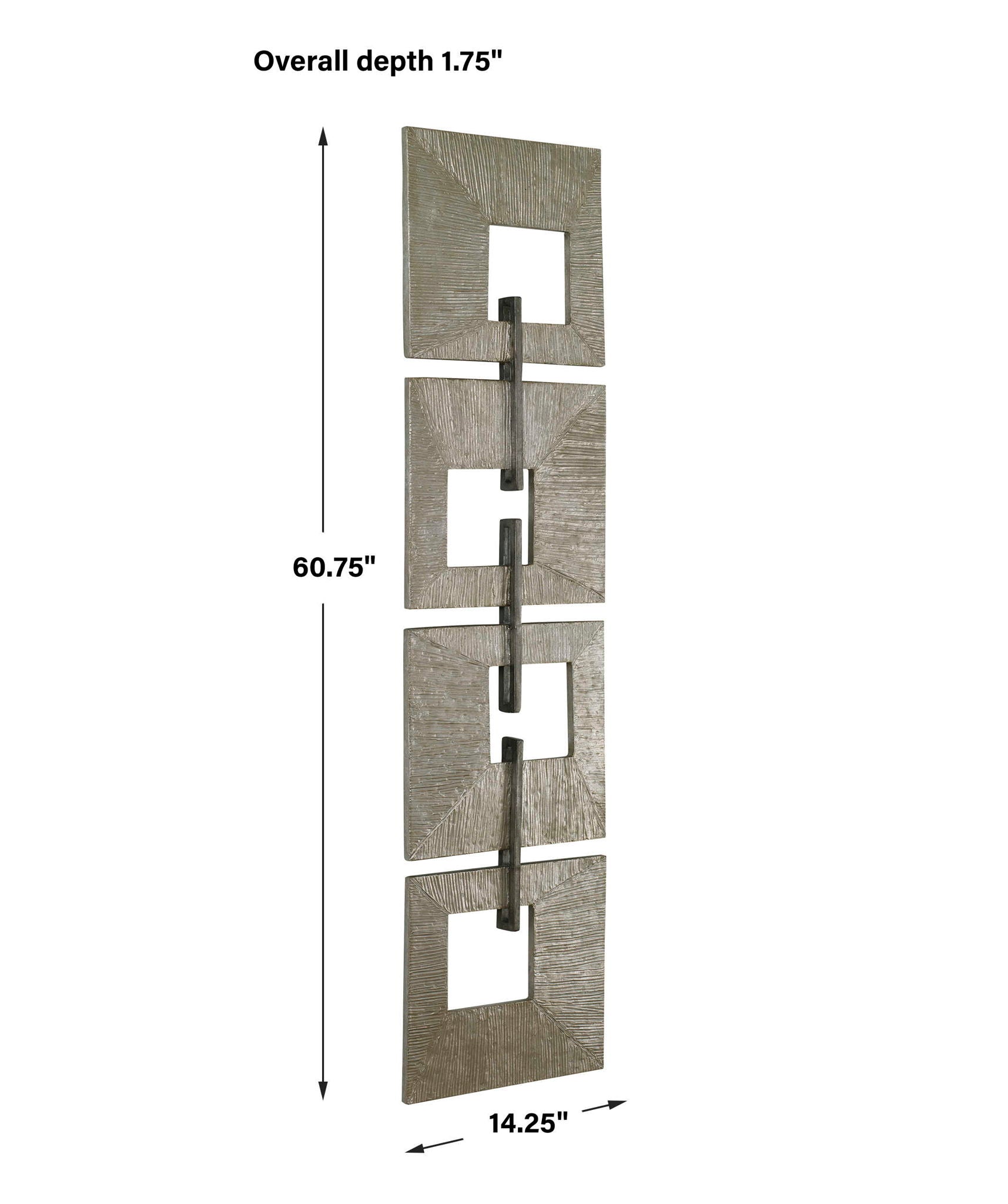 Linked - Metal Wall Decor - Champagne