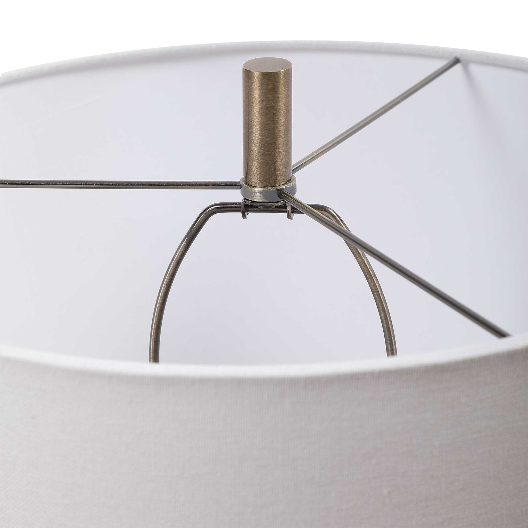 Anmer - Industrial Table Lamp - Light Brown
