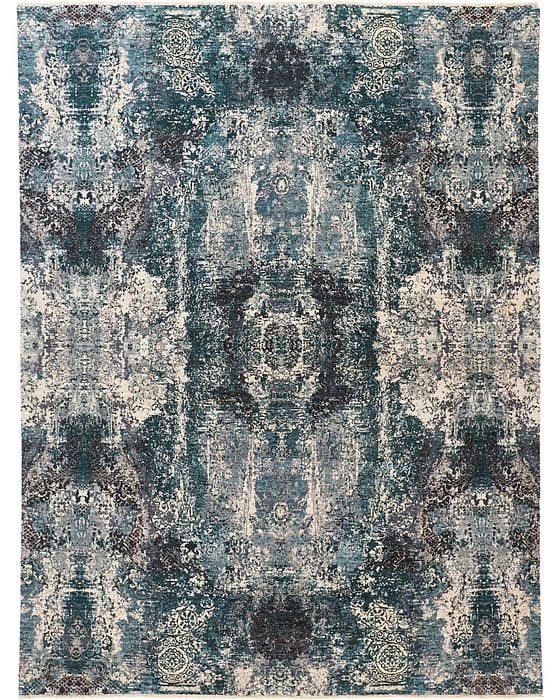 DALIA LUXE Collection - 6384F Green/Multi