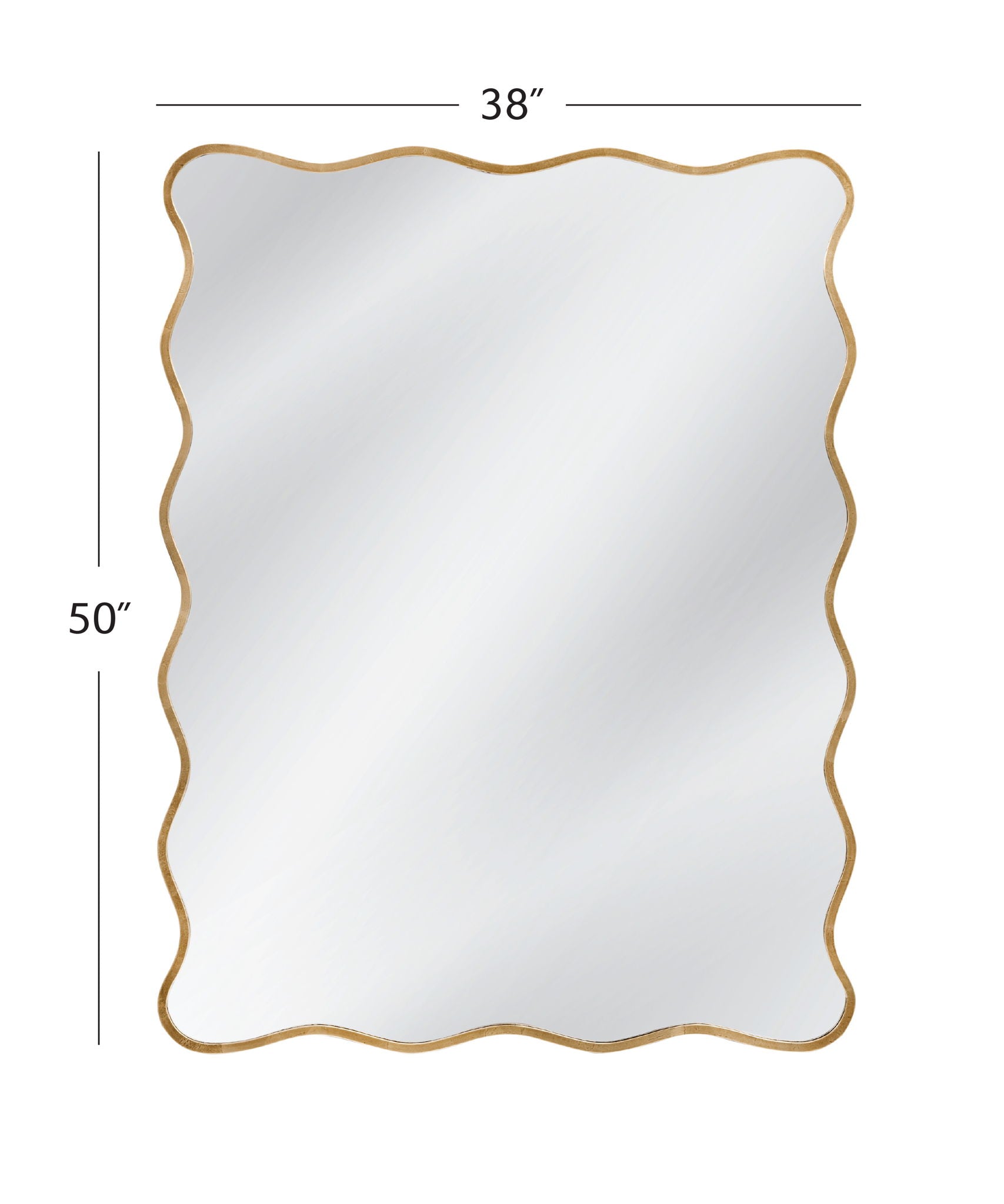 Hadar - Wall Mirror - Gold Leaf