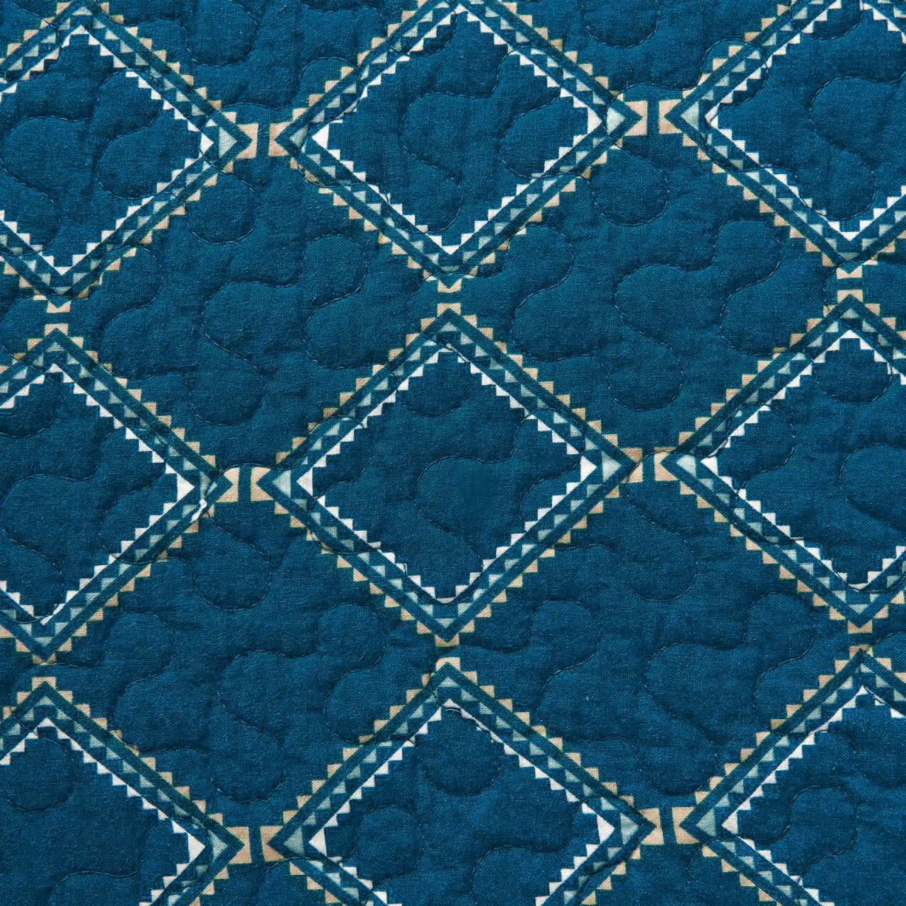 Spirit Valley - King Quilt Set (Set of 3) - Teal