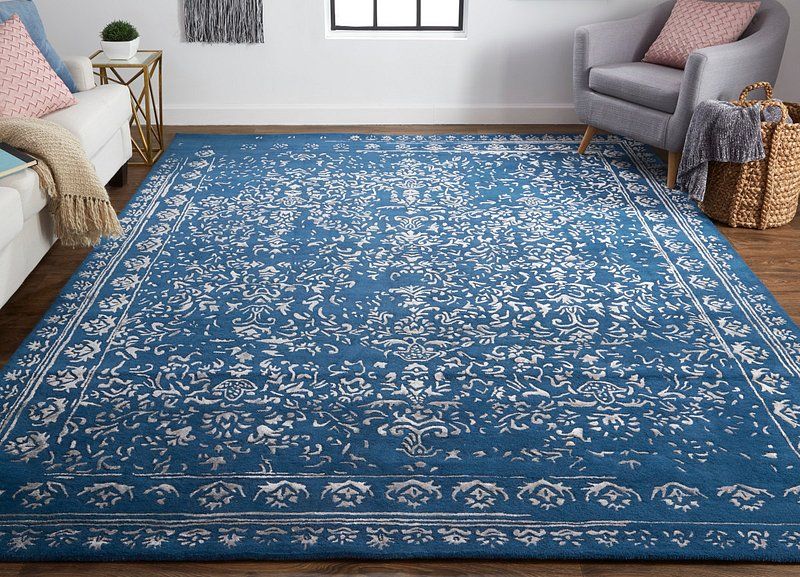 BELLA Collection - 8014F Blue/Silver