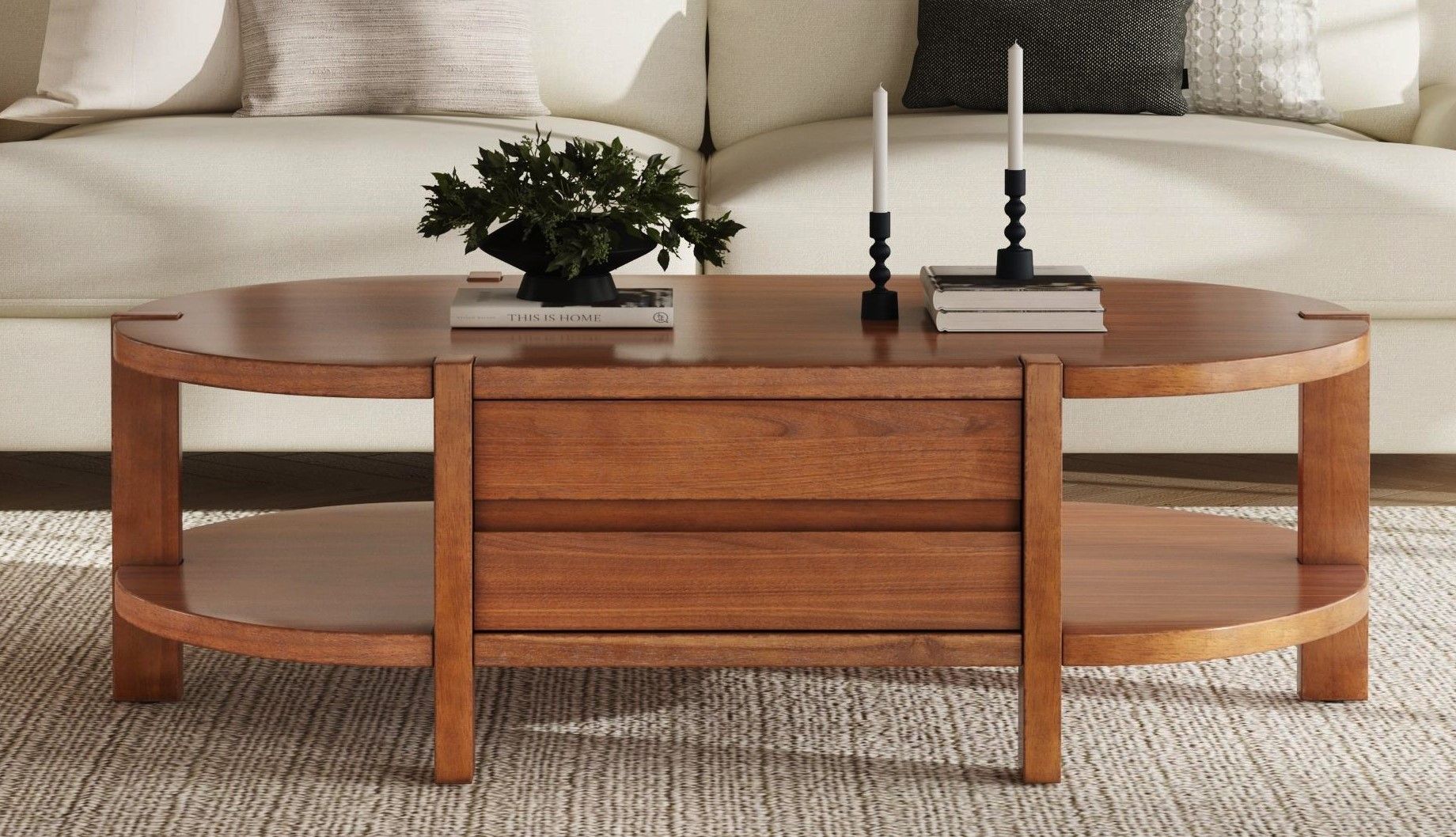 Winston - Cocktail Table - Warm Walnut
