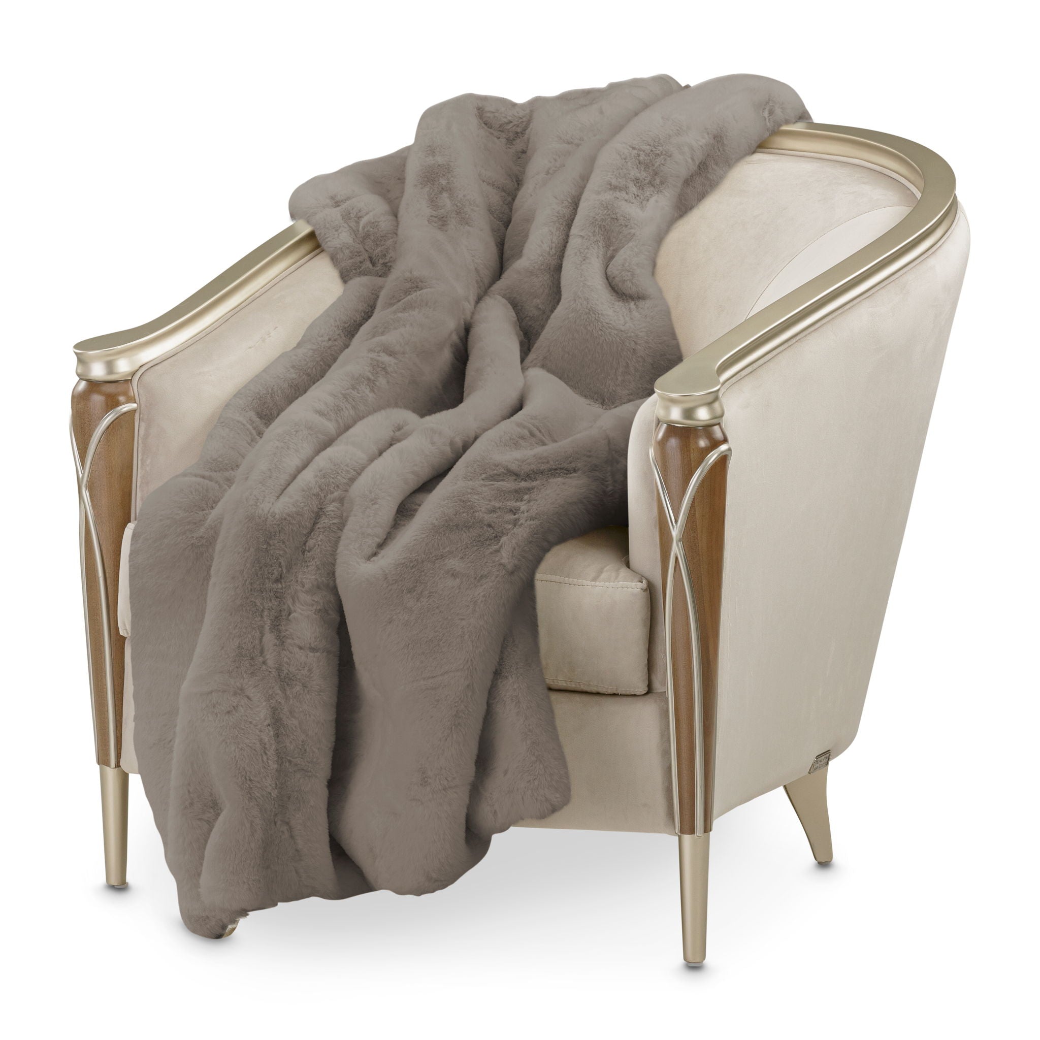 Hopkins - 56" x 72" Throw - Mushroom