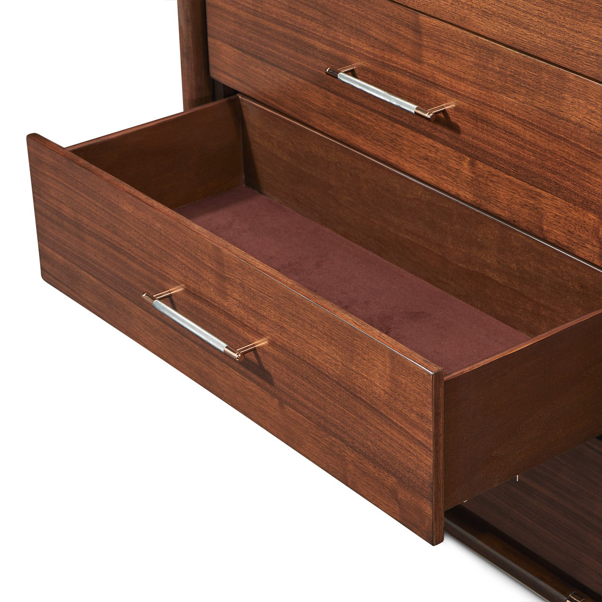 Mason Park - 5-Drawer Gentlemen's Chest - Umber