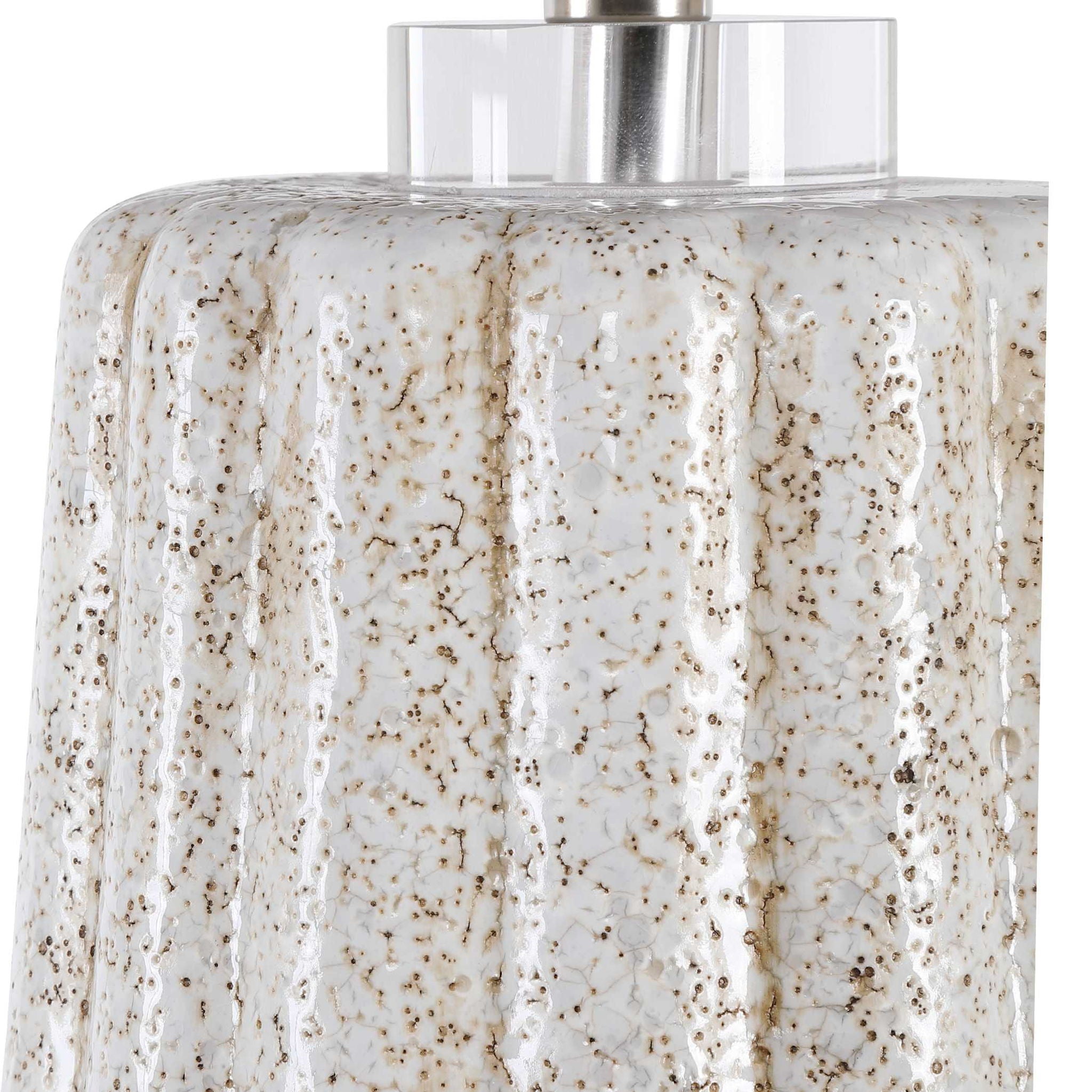 Pikes - Table Lamp - Stone-Ivory