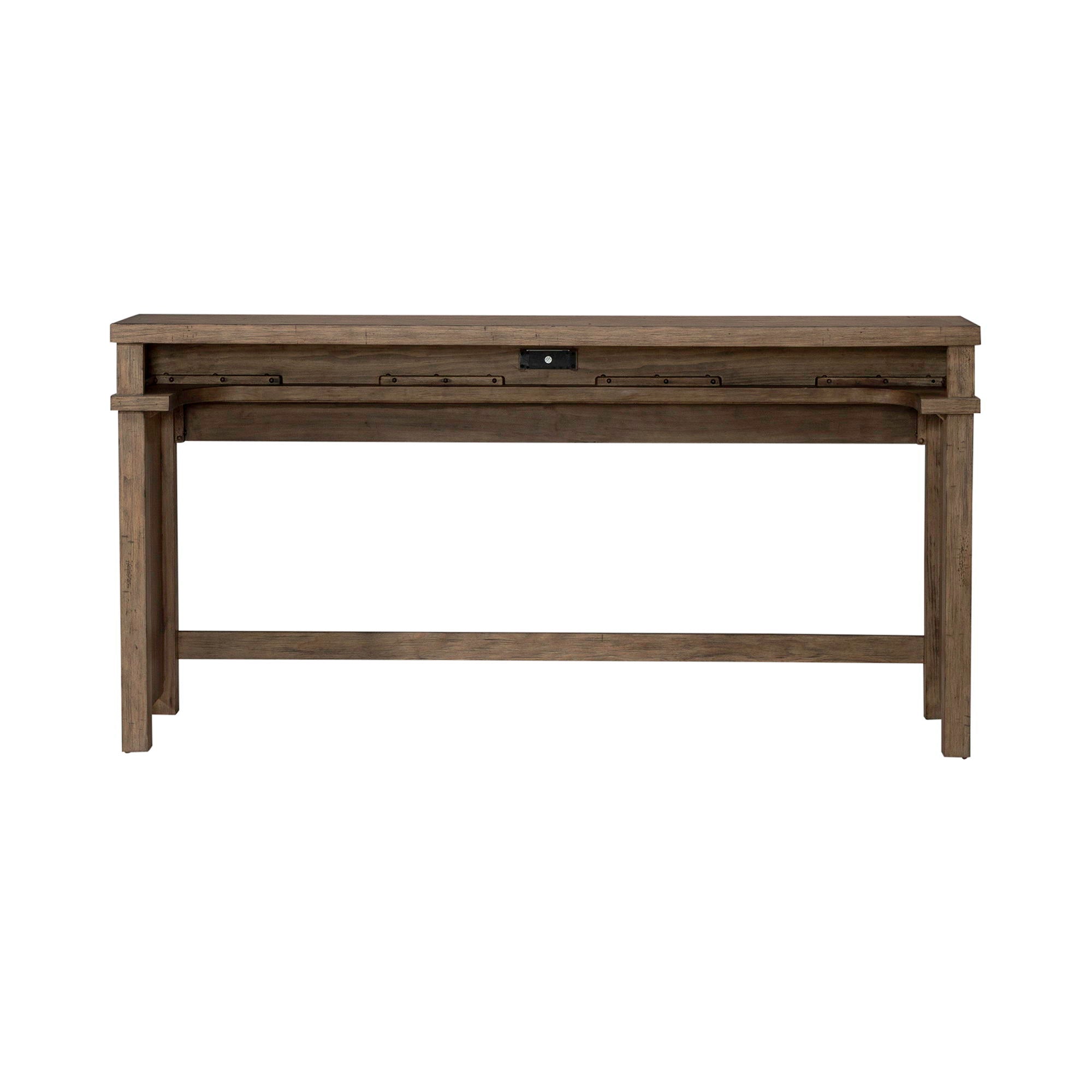 Pinebrook Ridge - Console Bar Table - Weathered Toffee