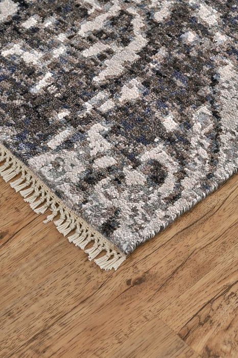 HANNAH Collection - 6056L Dark Gray/Ivory