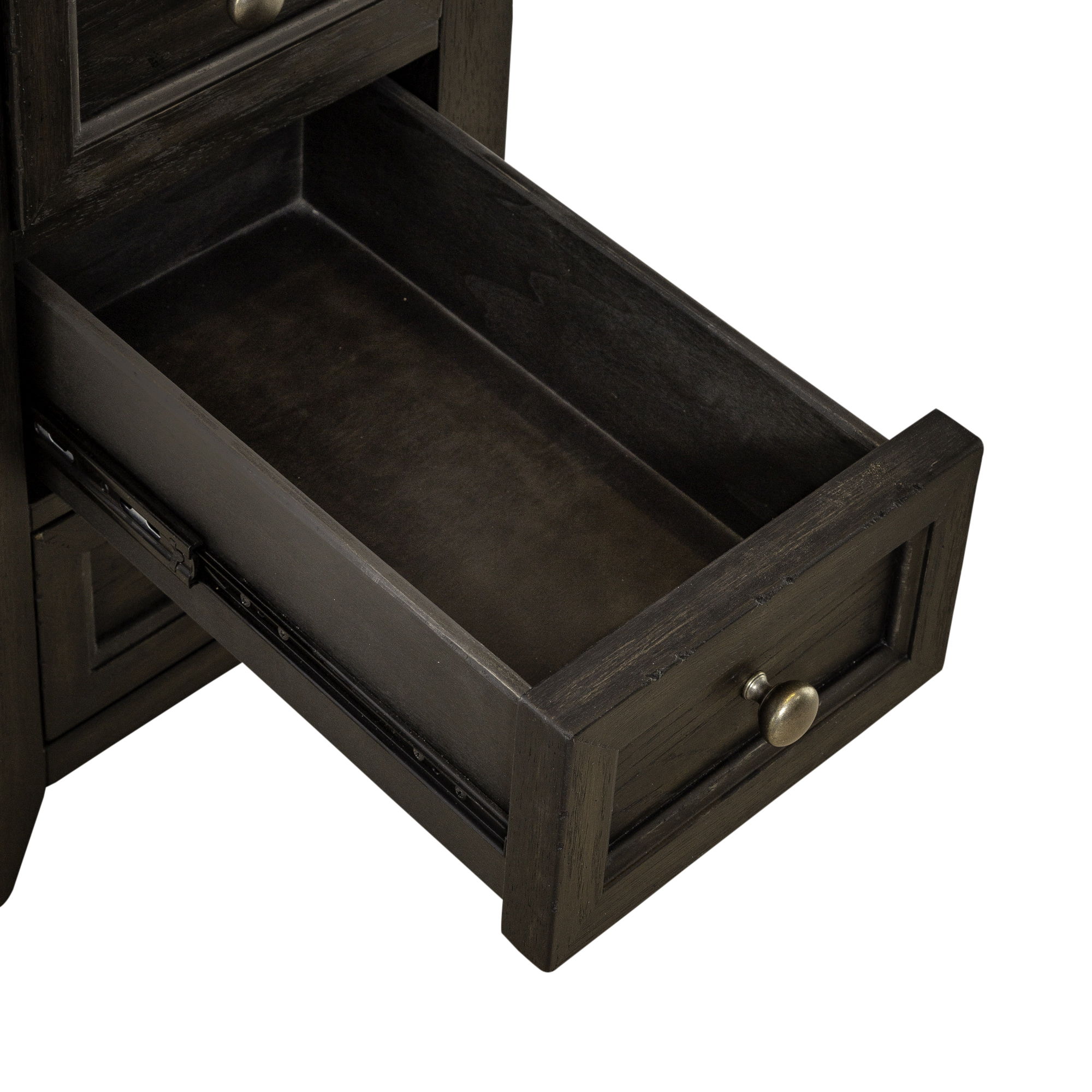 Mill Creek - Chair Side Table - Peppercorn