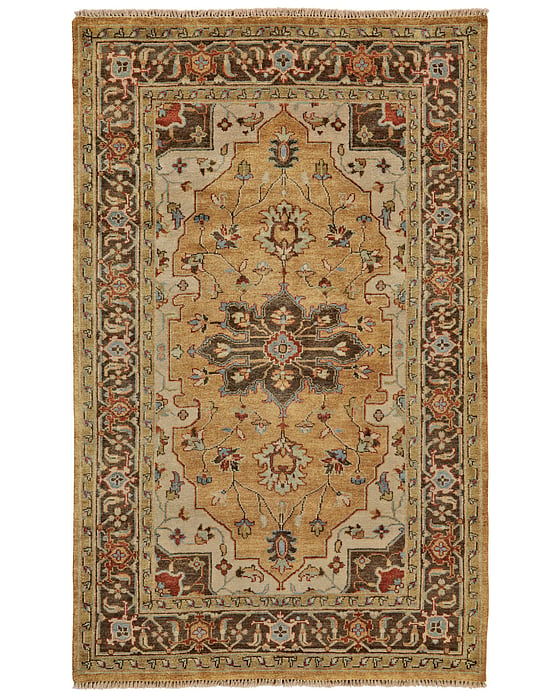 USTAD Collection - 6112F Gold/Brown