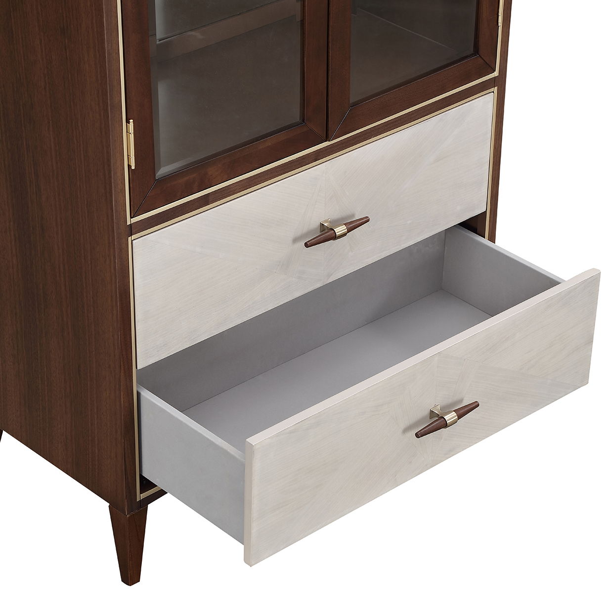 Houston - Display Cabinet - Walnut