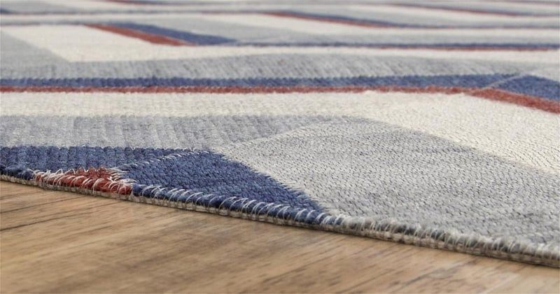 BERMUDA II Collection - 0780F Blue/Ivory