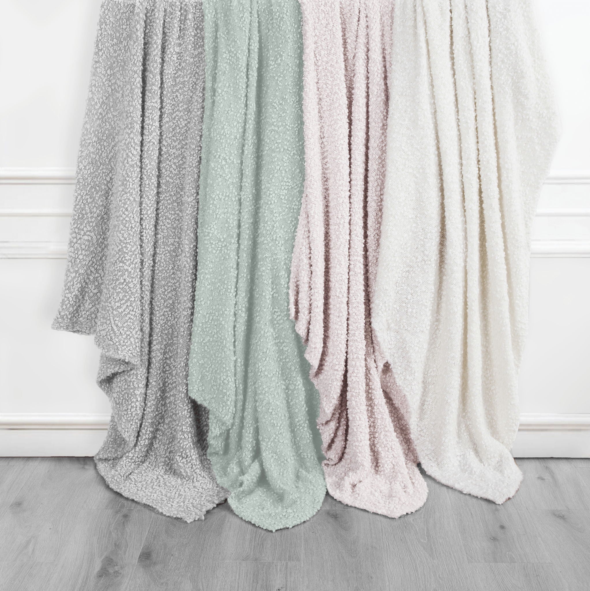 Pebble Creek - Super Soft Throw Blanket - Gray