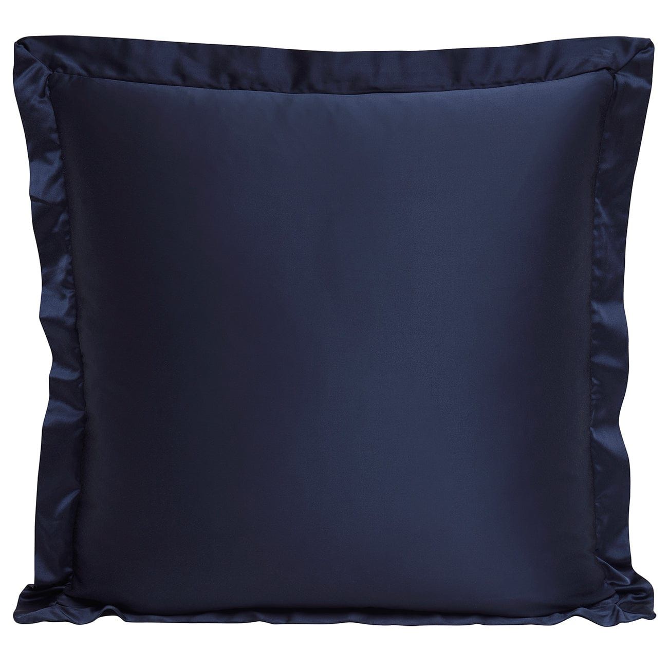 High Shine Satin - Euro Sham - Navy