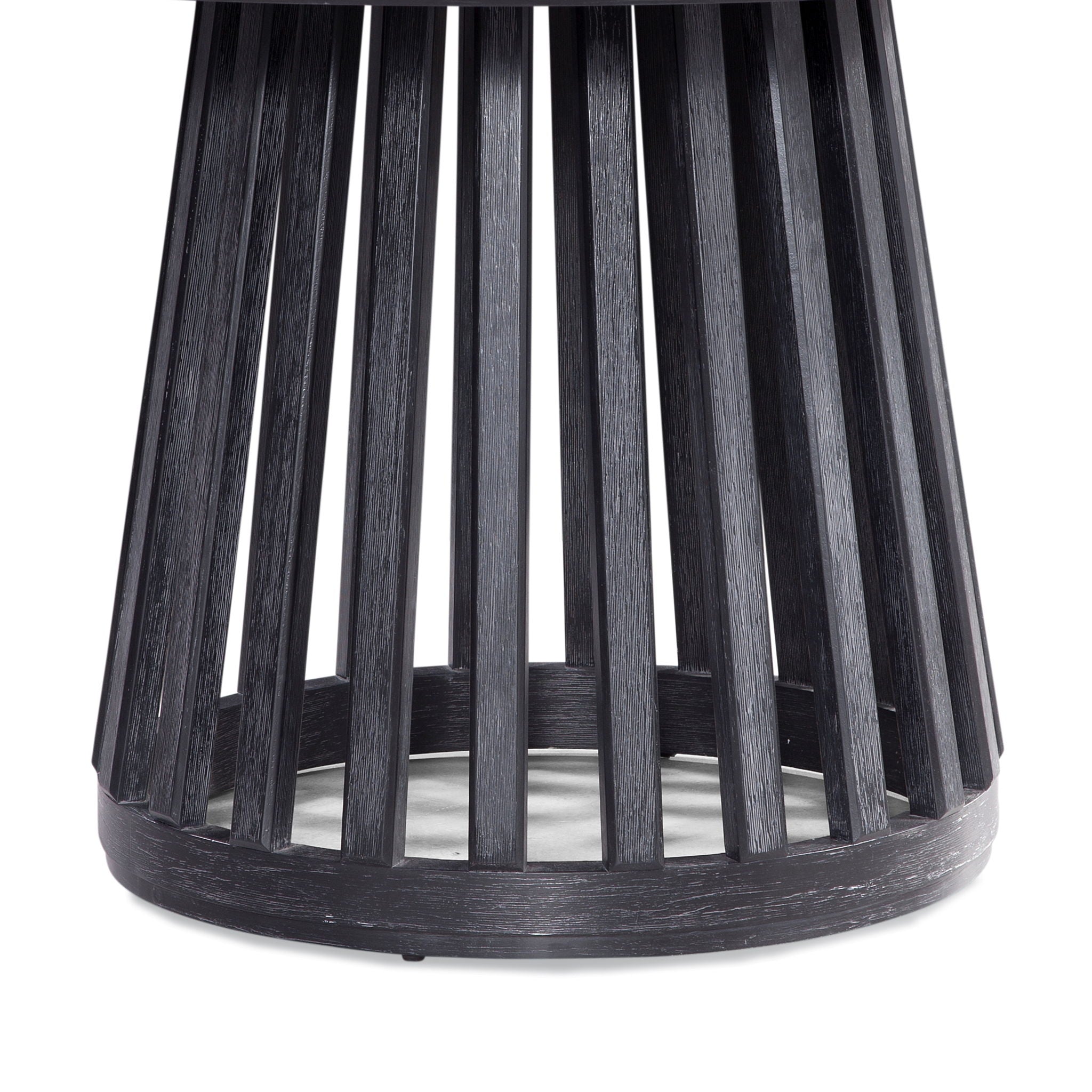 Mateo - Round Dining Base - Black
