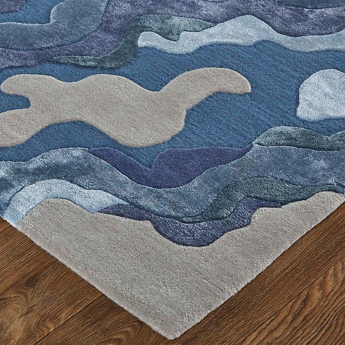 SERRANO Collection - 8856F Gray/Blue