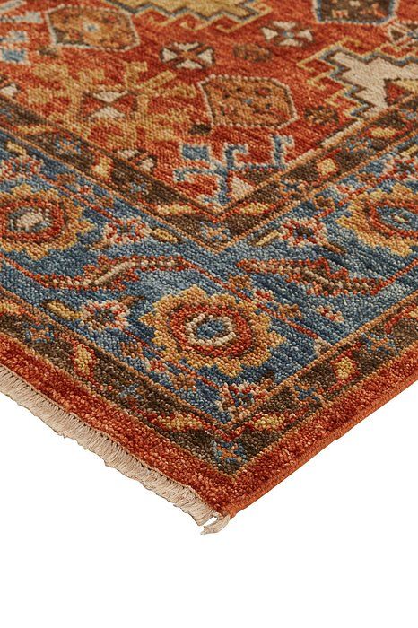 CARRINGTON Collection - 6505F Orange/Blue