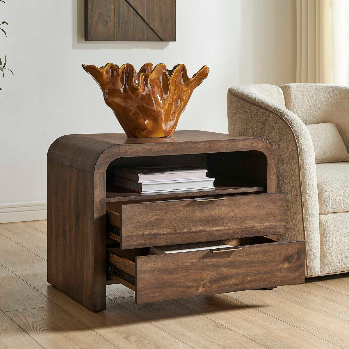 Decatur - Side Table - Woodtone