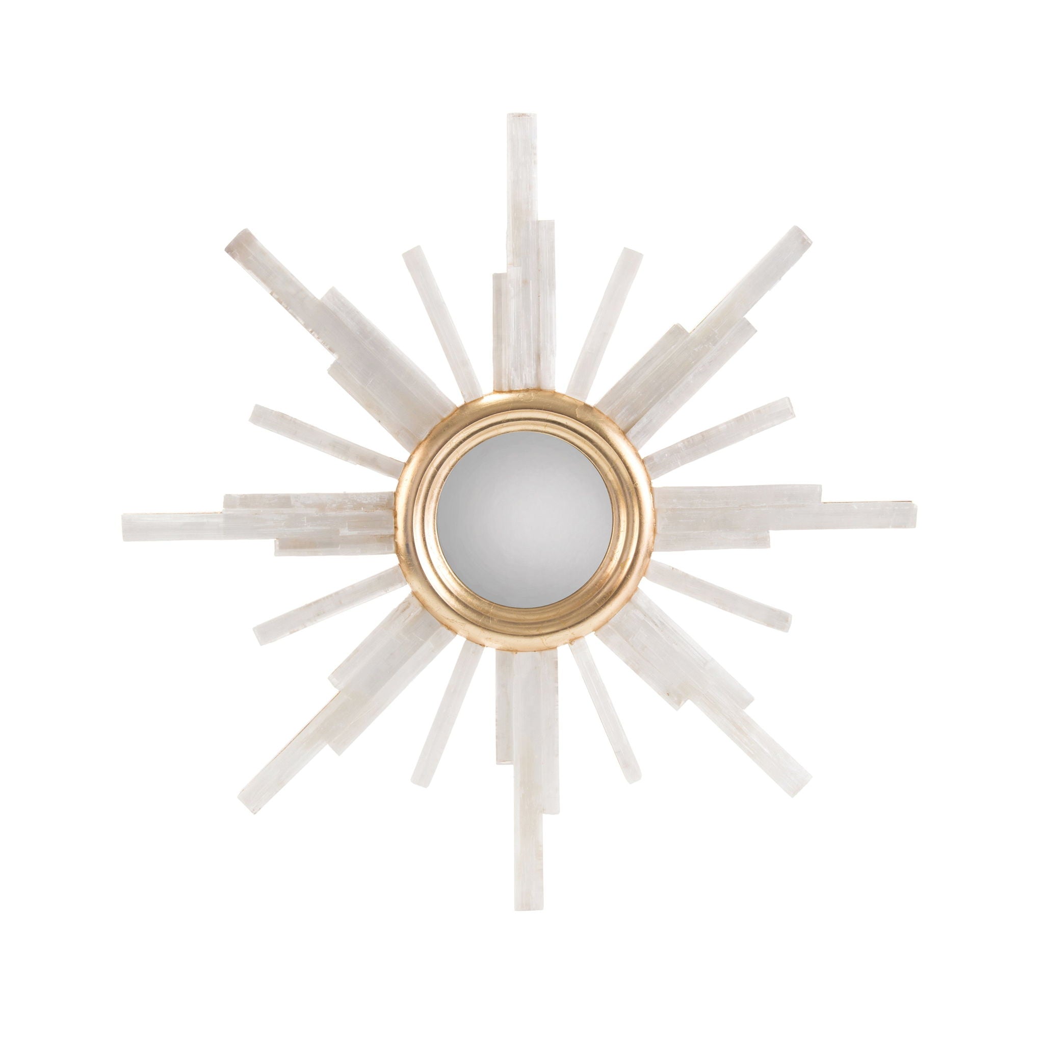 Selenite Star Mirror