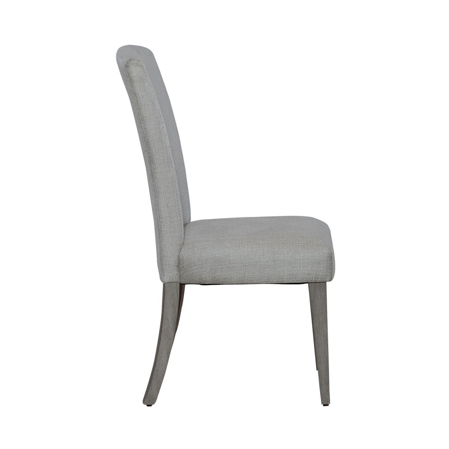 Palmetto Heights - Upholstered Side Chair - Shell White & Driftwood
