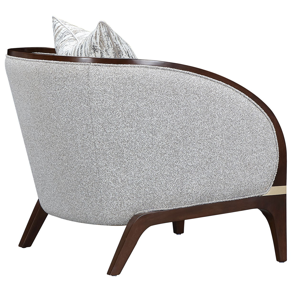 Houston - Matching Chair - Pebble / Walnut