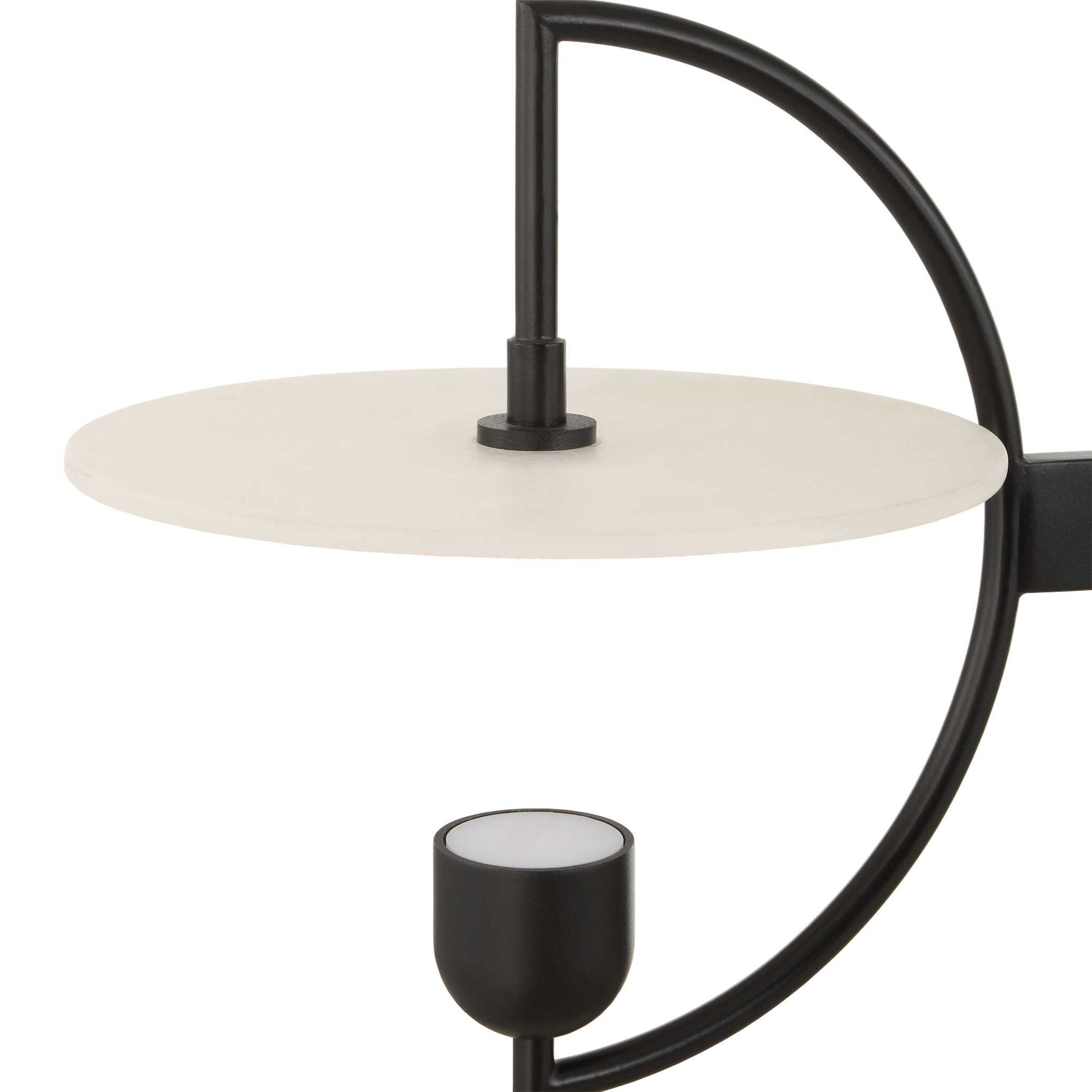 Kyoto - 4 Light Linear LED Chandelier - Black
