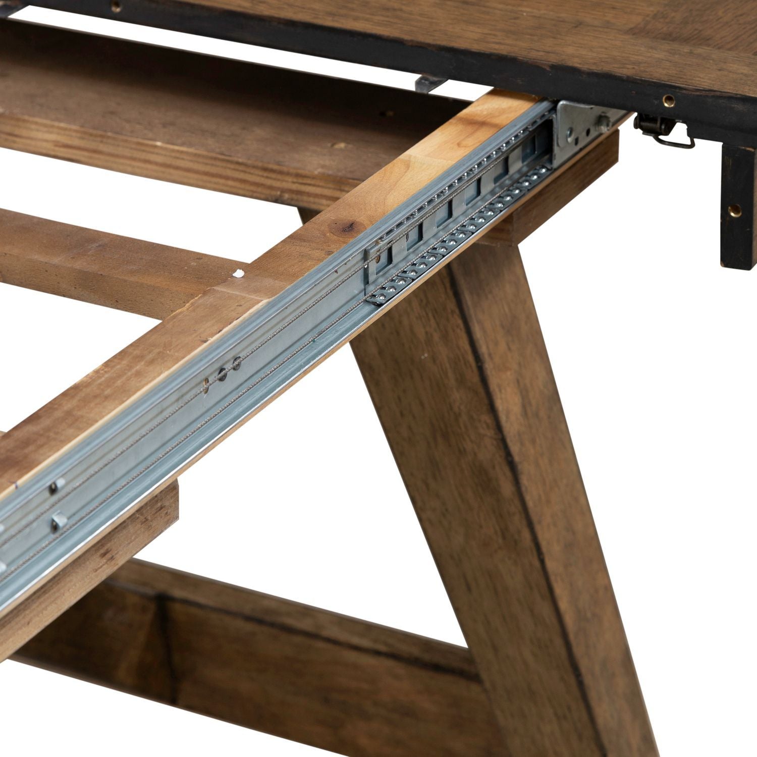Carolina Park - Trestle Table - Amber Brown