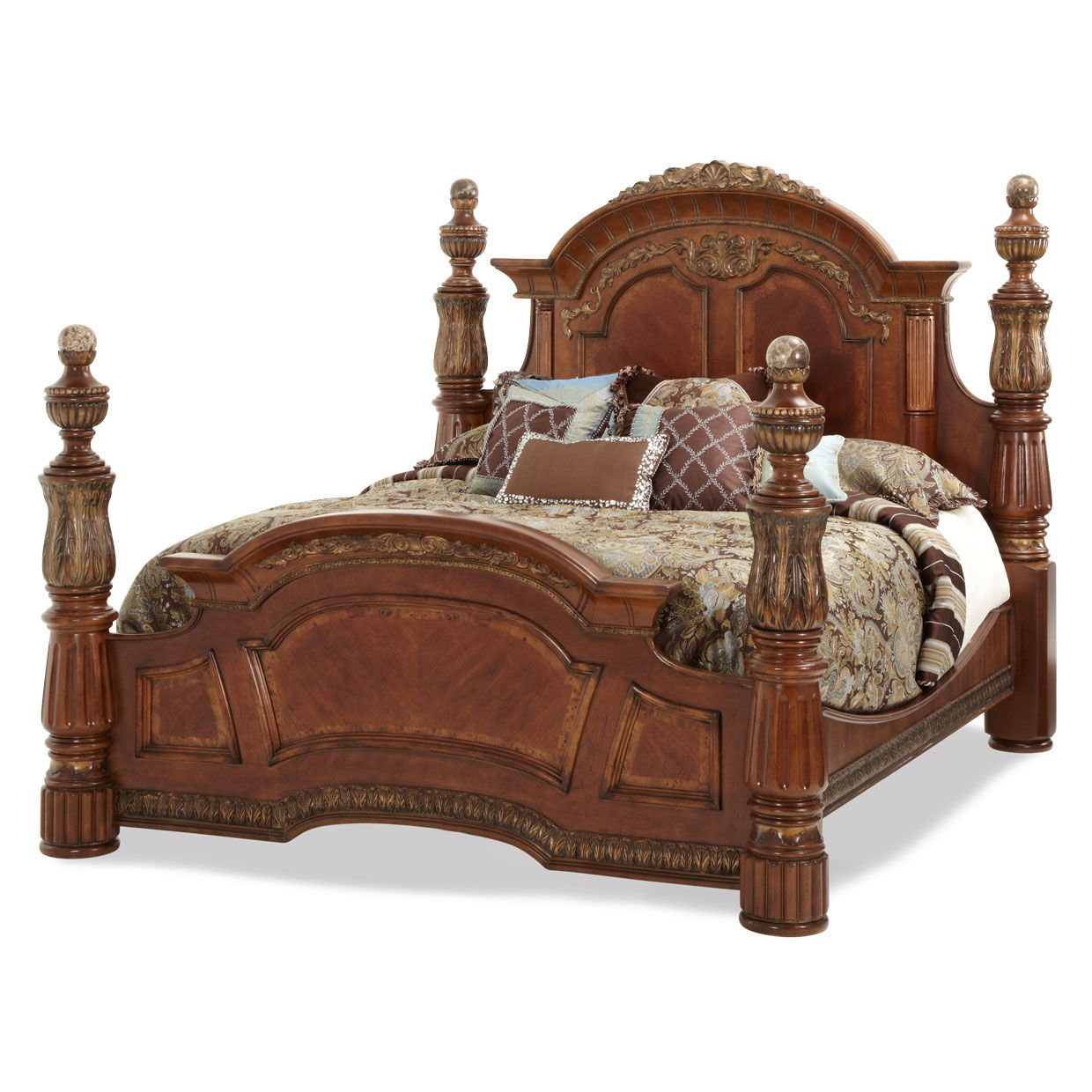 Villa Valencia - Low Poster Bed