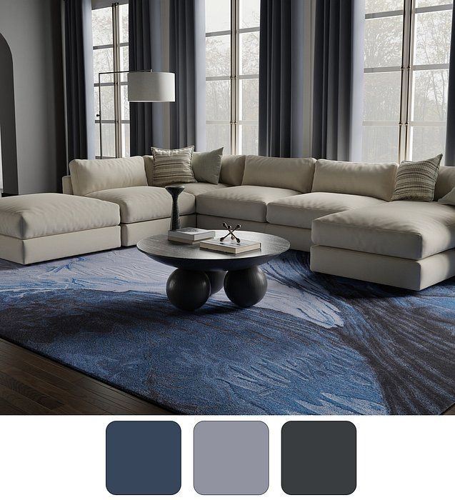 KAWAI Collection - 8983F Blue/Gray