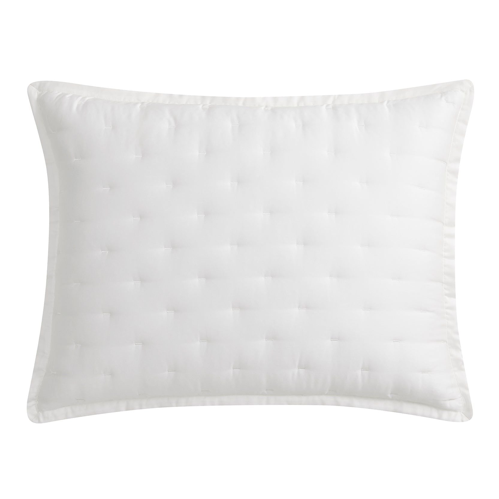 Lyocell - 21" x 27" Eucalyptus Quilt Pillow Sham Set (Set of 2) - White
