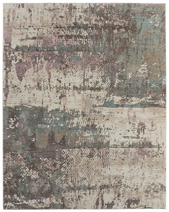 EDEN Collection - 39QRF Teal/Ivory