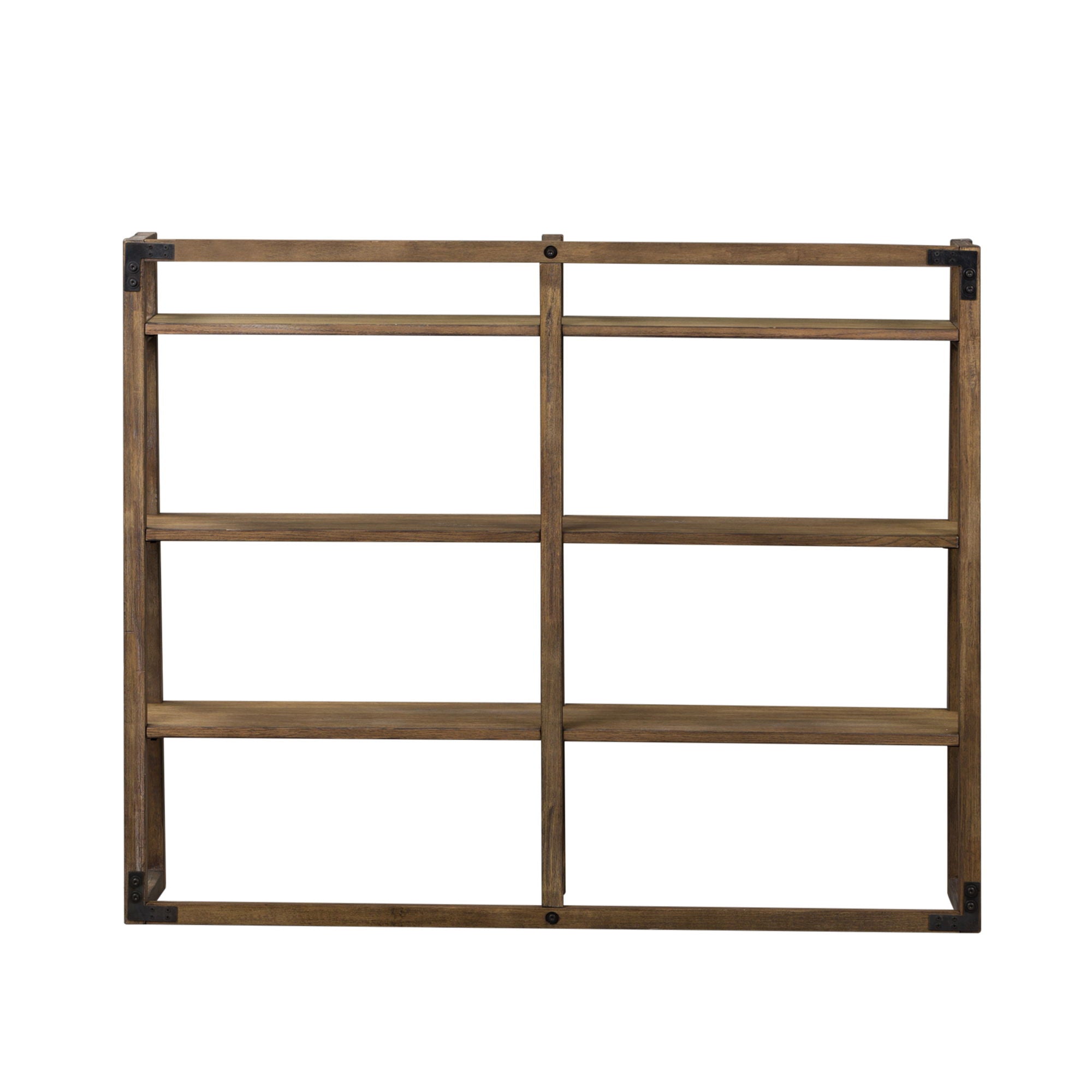 Stone Brook - Credenza Hutch - Rustic Saddle
